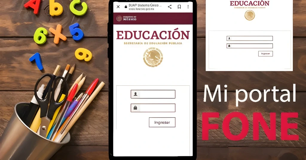 Mi Portal Fone SEP Talón de Pago CURP Online Acceso 2026