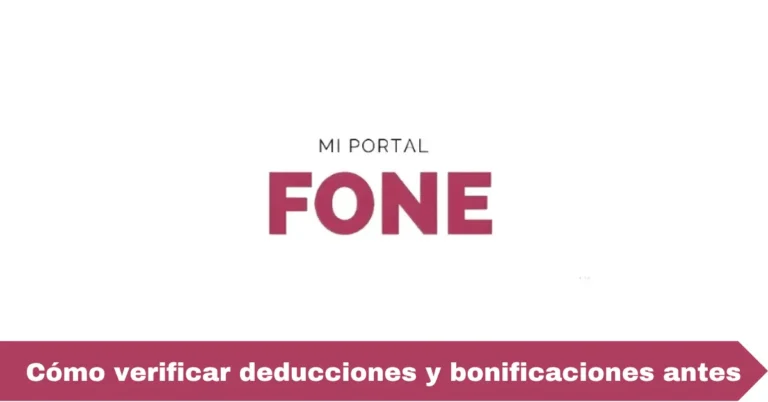 Cómo verificar deducciones y bonificaciones antes