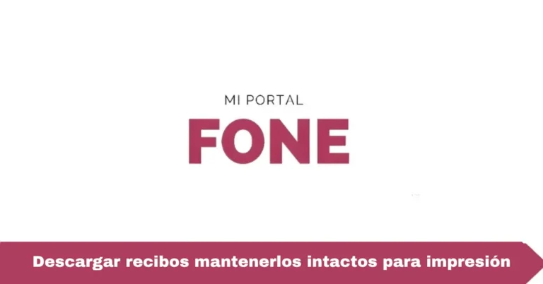 Descargar recibos mantenerlos intactos para impresión